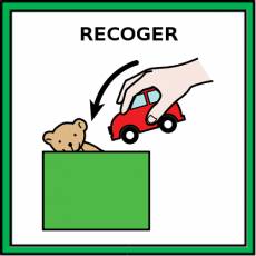 RECOGER - Pictograma (color)