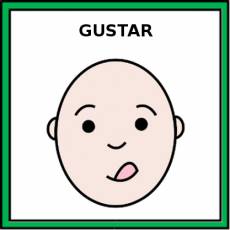 GUSTAR (SABOREAR) - Pictograma (color)