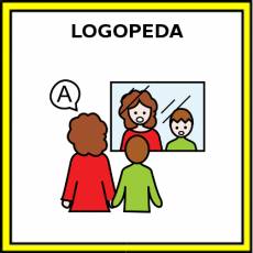 LOGOPEDA (MUJER) - Pictograma (color)