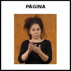 PÁGINA (LIBRO) - Signo