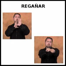 REGAÑAR - Signo