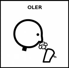 OLER - Pictograma (blanco y negro)