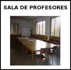 SALA DE PROFESORES - Foto