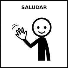 SALUDAR - Pictograma (blanco y negro)