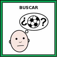 BUSCAR (OBJETO) - Pictograma (color)