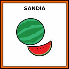 SANDÍA - Pictograma (color)