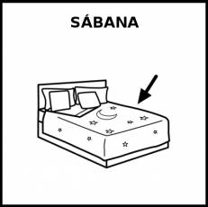 SÁBANA - Pictograma (blanco y negro)