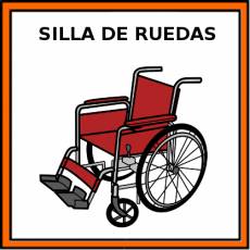 SILLA DE RUEDAS - Pictograma (color)