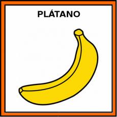 PLÁTANO - Pictograma (color)