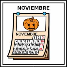 NOVIEMBRE - Pictograma (color)