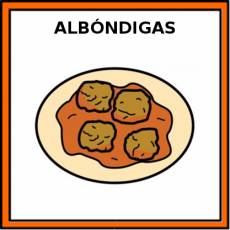 ALBÓNDIGAS - Pictograma (color)