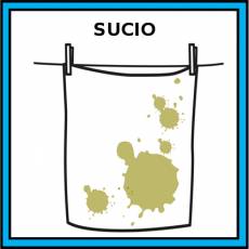 SUCIO - Pictograma (color)