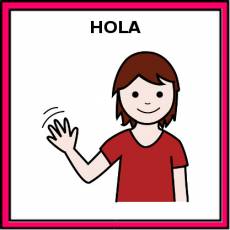 HOLA - Pictograma (color)