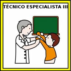 TÉCNICO ESPECIALISTA III (HOMBRE) - Pictograma (color)