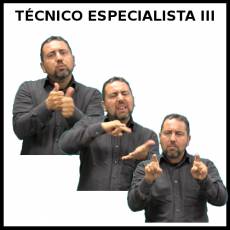 TÉCNICO ESPECIALISTA III (HOMBRE) - Signo