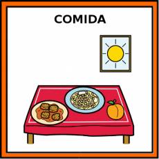 COMIDA - Pictograma (color)