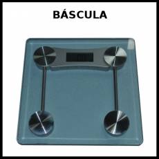 BÁSCULA (BAÑO) - Foto