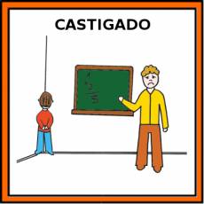 CASTIGADO - Pictograma (color)