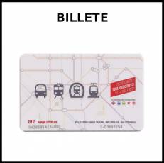 BILLETE (TRANSPORTE) - Foto
