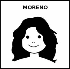 MORENO - Pictograma (blanco y negro)