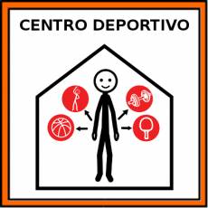 CENTRO DEPORTIVO - Pictograma (color)