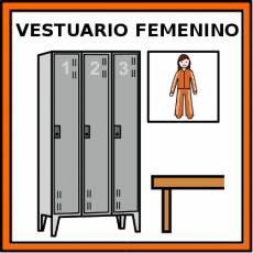 VESTUARIO FEMENINO - Pictograma (color)