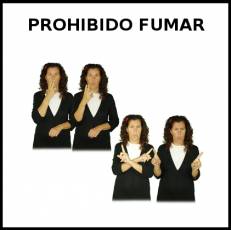 PROHIBIDO FUMAR - Signo
