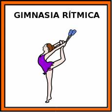 GIMNASIA RÍTMICA - Pictograma (color)