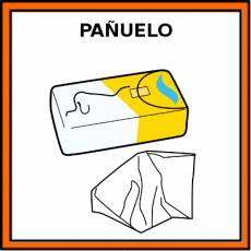 PAÑUELO (PAPEL) - Pictograma (color)
