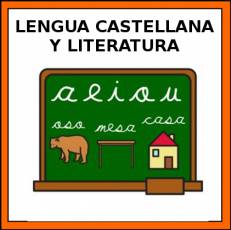 LENGUA CASTELLANA Y LITERATURA - Pictograma (color)