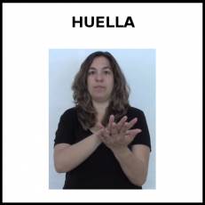 HUELLA (MANO) - Signo