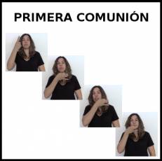 PRIMERA COMUNIÓN - Signo