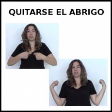 QUITARSE EL ABRIGO - Signo