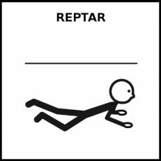 REPTAR - Pictograma (blanco y negro)