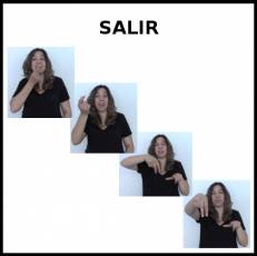SALIR (ANDANDO) - Signo