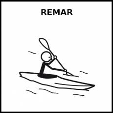 REMAR - Pictograma (blanco y negro)