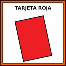 TARJETA ROJA - Pictograma (color)