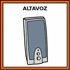 ALTAVOZ - Pictograma (color)