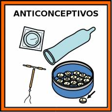 ANTICONCEPTIVOS - Pictograma (color)