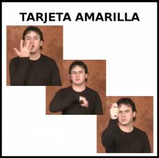 TARJETA AMARILLA - Signo