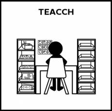 TEACCH - Pictograma (blanco y negro)