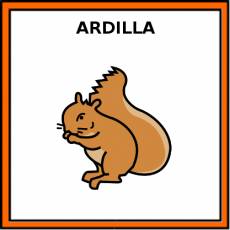 ARDILLA - Pictograma (color)