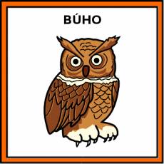 BÚHO - Pictograma (color)