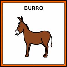 BURRO - Pictograma (color)
