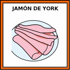 JAMÓN DE YORK - Pictograma (color)