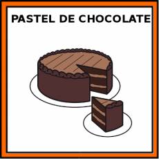 PASTEL DE CHOCOLATE - Pictograma (color)