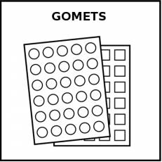 GOMETS - Pictograma (blanco y negro)