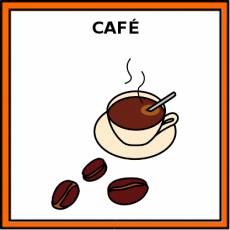 CAFÉ - Pictograma (color)