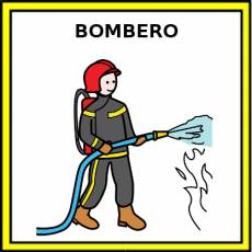 BOMBERO - Pictograma (color)