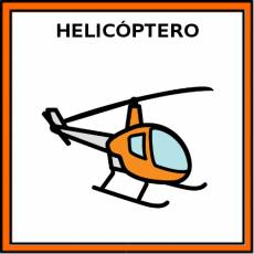 HELICÓPTERO - Pictograma (color)